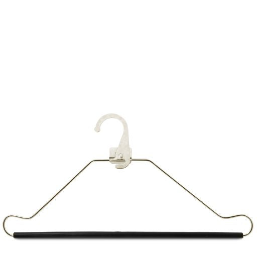 Replacement hanger for garment bags