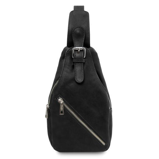 Kevin - Leather crossover bag