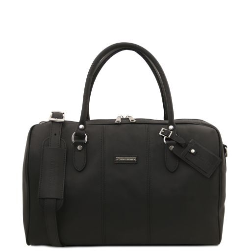 Lisbona - Travel leather duffle bag - Small size
