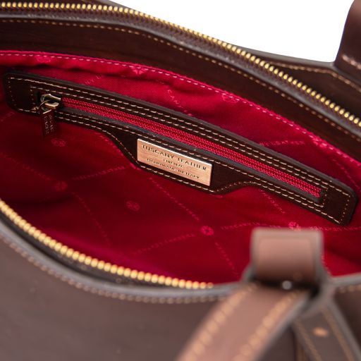 Libra - Leather shoulder bag