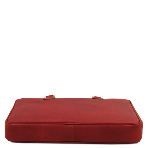 Ferrara - Leather laptop briefcase