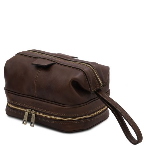 Jacob - Leather toiletry bag