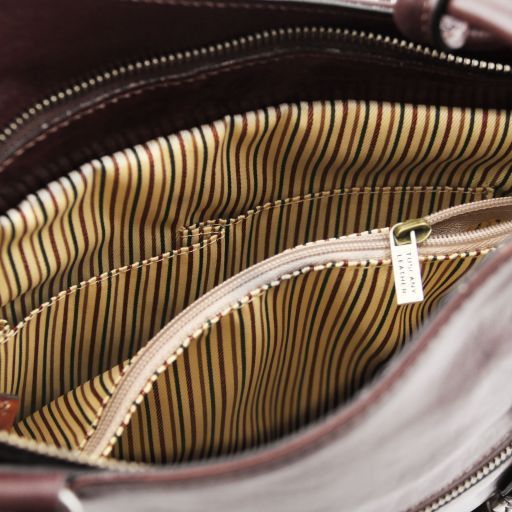 Patty - Leather convertible backpack shoulderbag