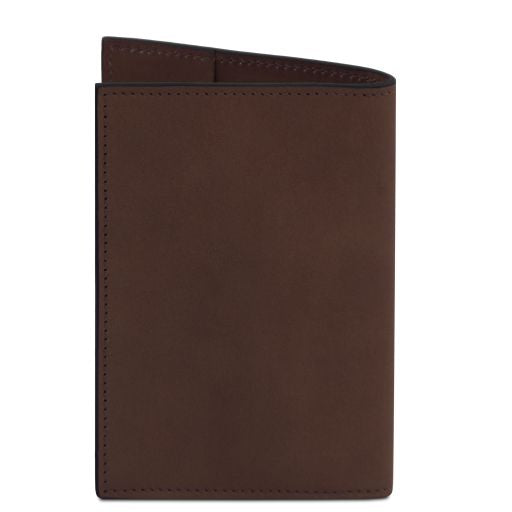 Leather passport cover