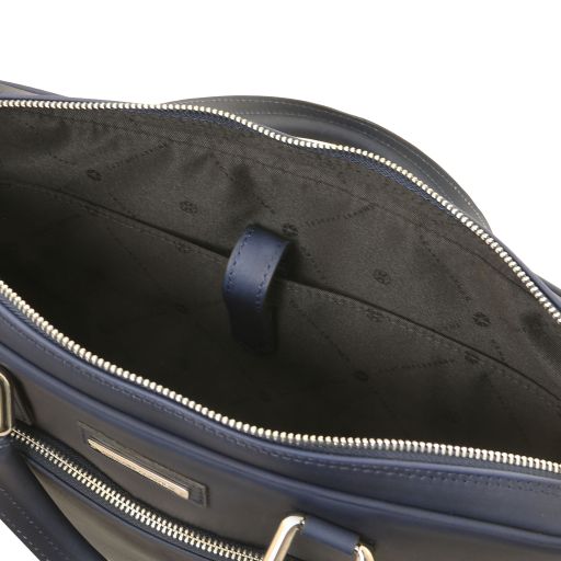 Ferrara - Leather laptop briefcase