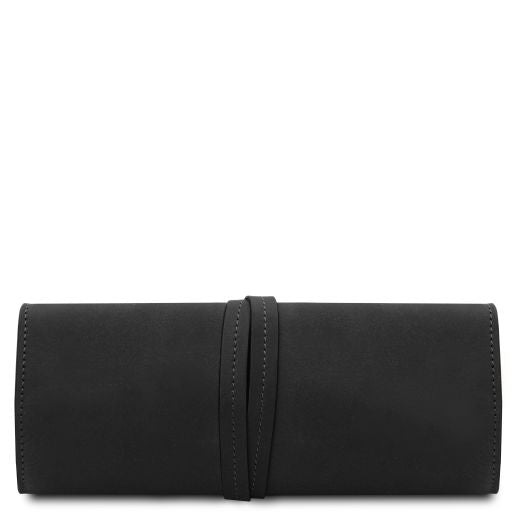 Leather jewellery case
