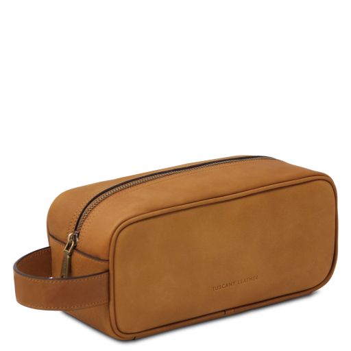 Harvey - Leather toiletry bag