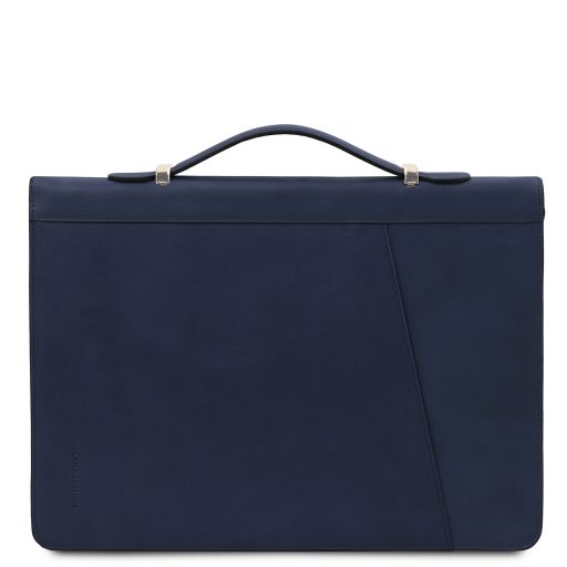 Costantino - Leather document case with handle
