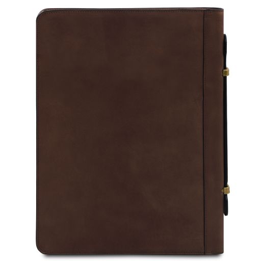 Costantino - Leather document case with handle