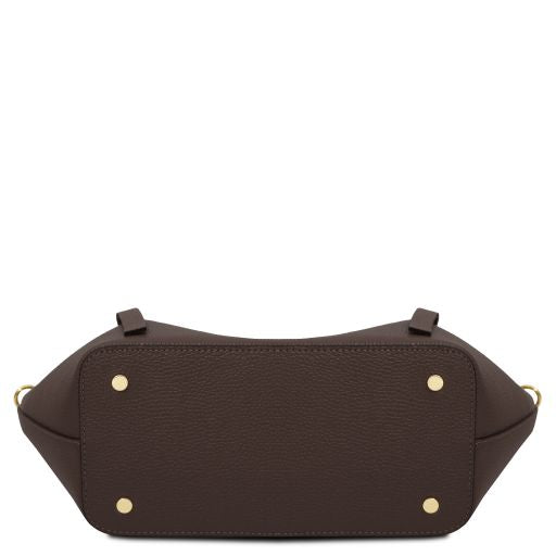 Legame - Leather shopping bag - Large size