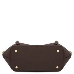 Legame - Leather shopping bag - Large size