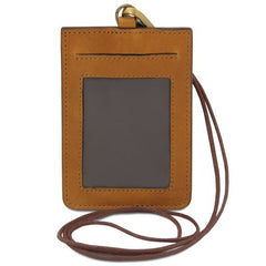 Leather badge holder
