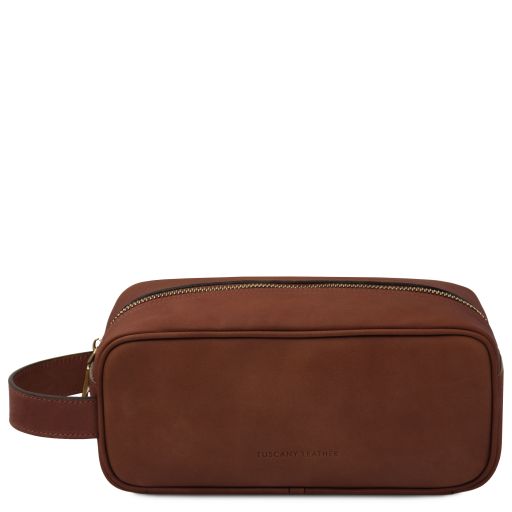 Harvey - Leather toiletry bag