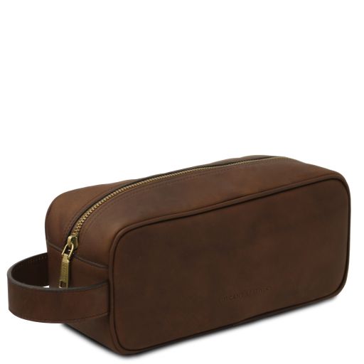 Harvey - Leather toiletry bag