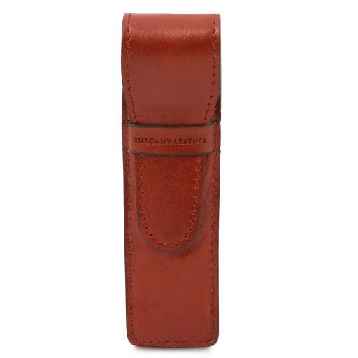 Exclusive leather pen holder