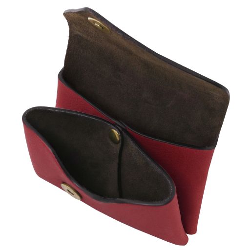 Leather coin purse