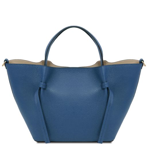 Legame - Leather shopping bag - Large size