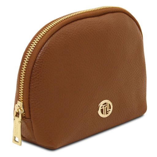 Vera - Soft leather toiletry case