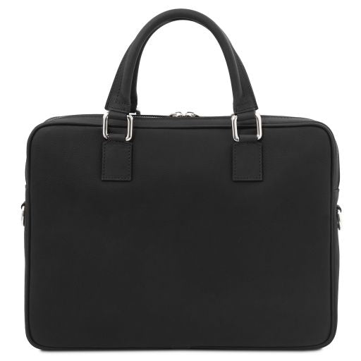Ferrara - Leather laptop briefcase