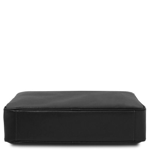 Torino - Saffiano leather laptop briefcase