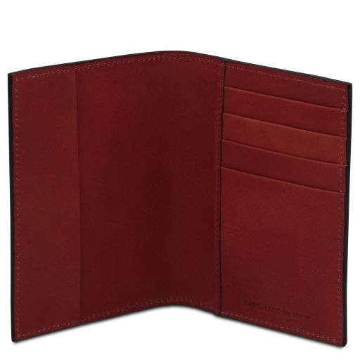 Leather passport cover