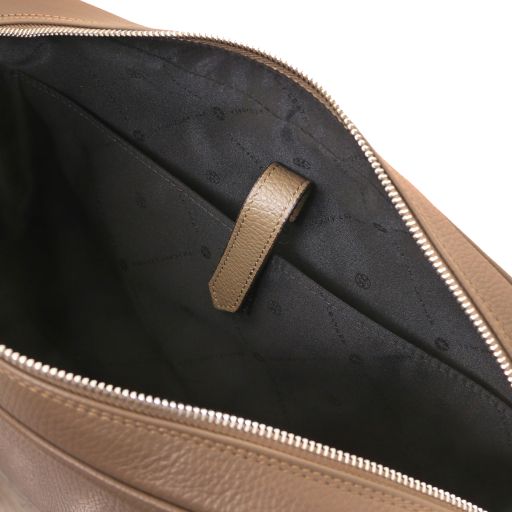 Ferrara - Leather laptop briefcase