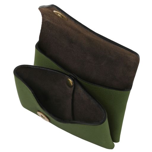 Leather coin purse