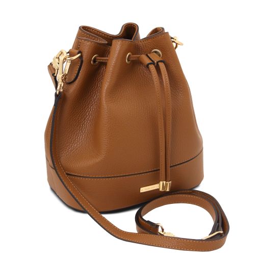 TL Bag - Leather bucket bag
