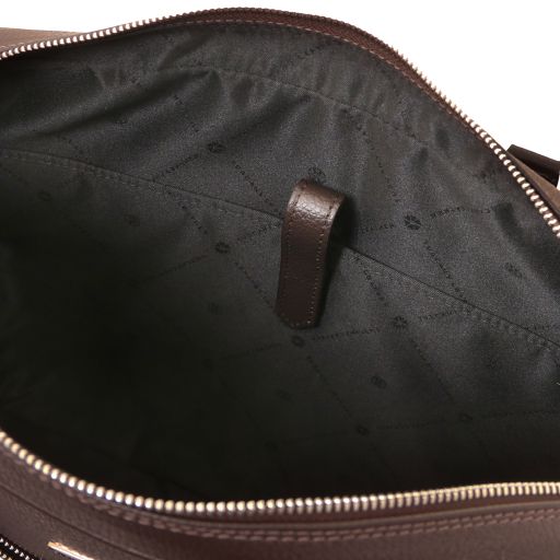 Ferrara - Leather laptop briefcase