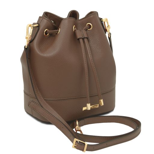 TL Bag - Leather bucket bag
