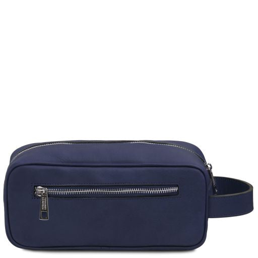 Harvey - Leather toiletry bag