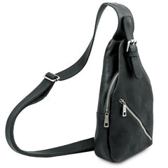 Kevin - Leather crossover bag