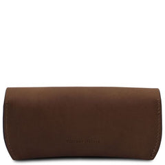 Leather glasses case