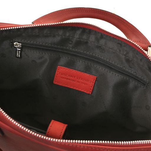 Ferrara - Leather laptop briefcase