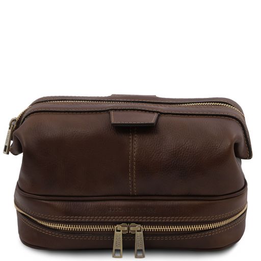 Jacob - Leather toiletry bag