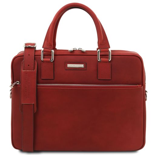 Ferrara - Leather laptop briefcase