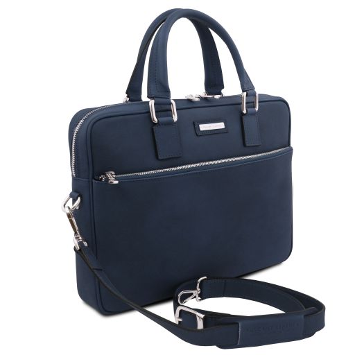 Ferrara - Leather laptop briefcase