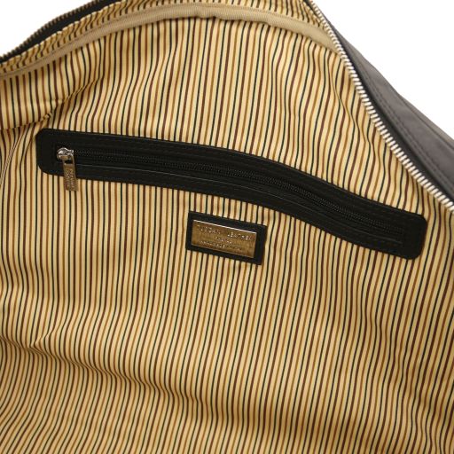 Lisbona - Travel leather duffle bag - Large size