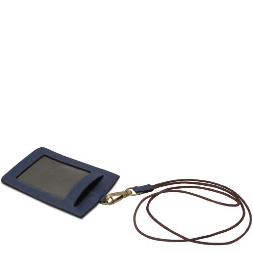 Leather badge holder