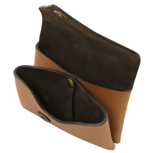 Leather coin purse