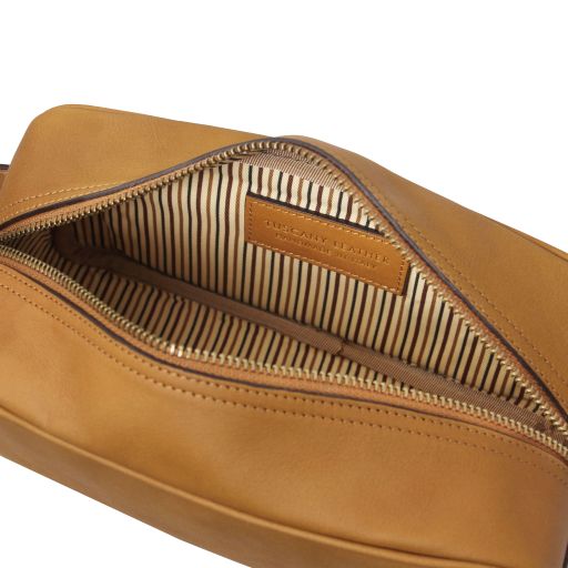 Harvey - Leather toiletry bag