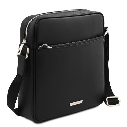 Luke - Saffiano leather crossbody bag for men
