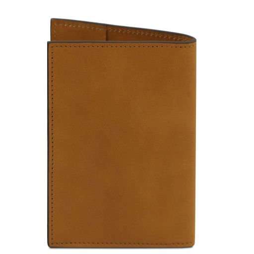 Leather passport cover