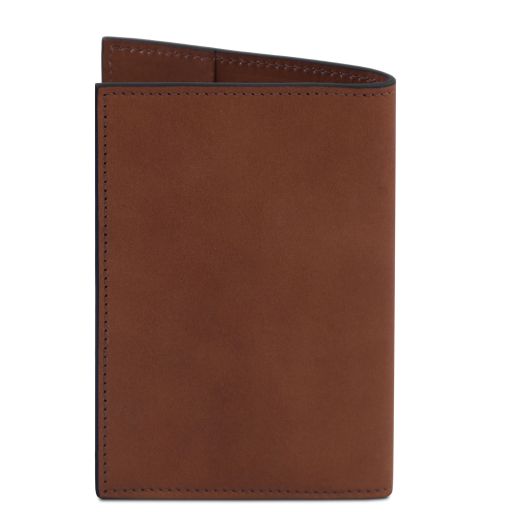Leather passport cover