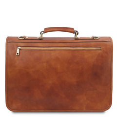 Ancona - Leather messenger bag