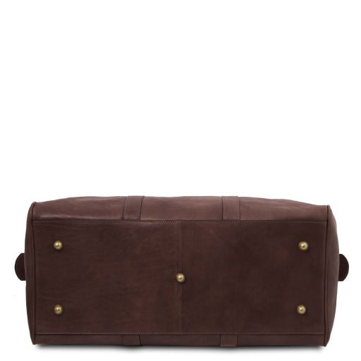 Oslo - Leather travel duffle bag - Weekender bag