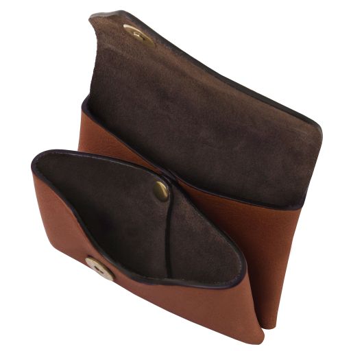 Leather coin purse