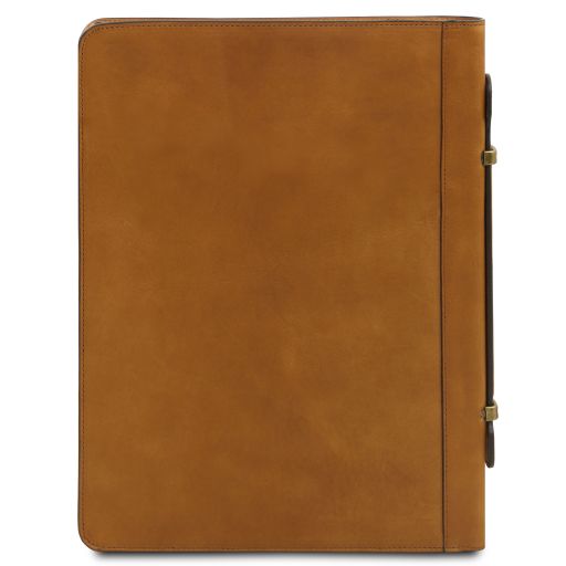Costantino - Leather document case with handle