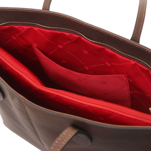 Essenza - Leather shoulder bag