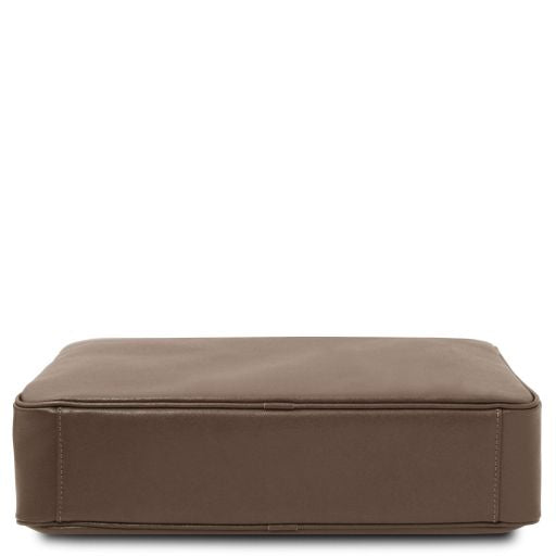 Torino - Saffiano leather laptop briefcase